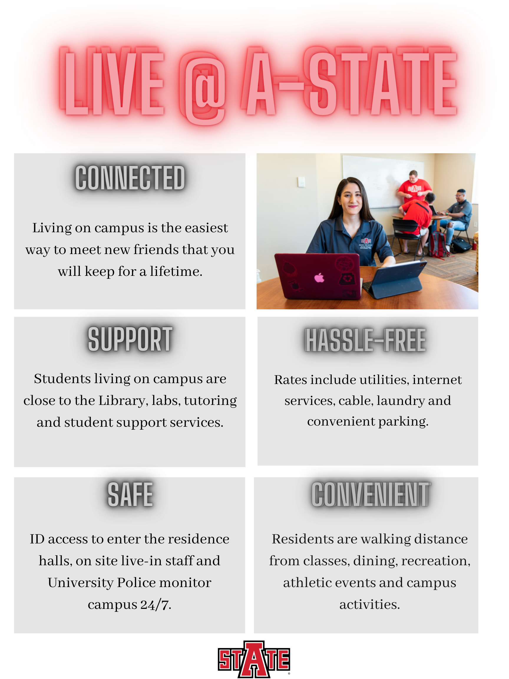 Why to Live At A-State